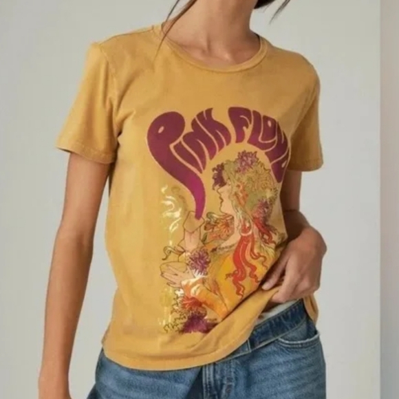 Pink Floyd Lucky Branf Graphic Tee - Picture 1 of 4